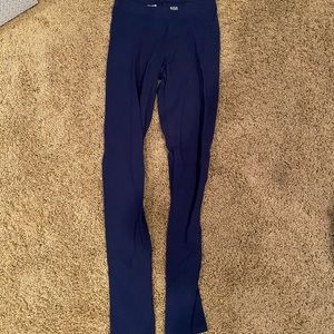 Navy cotton leggings